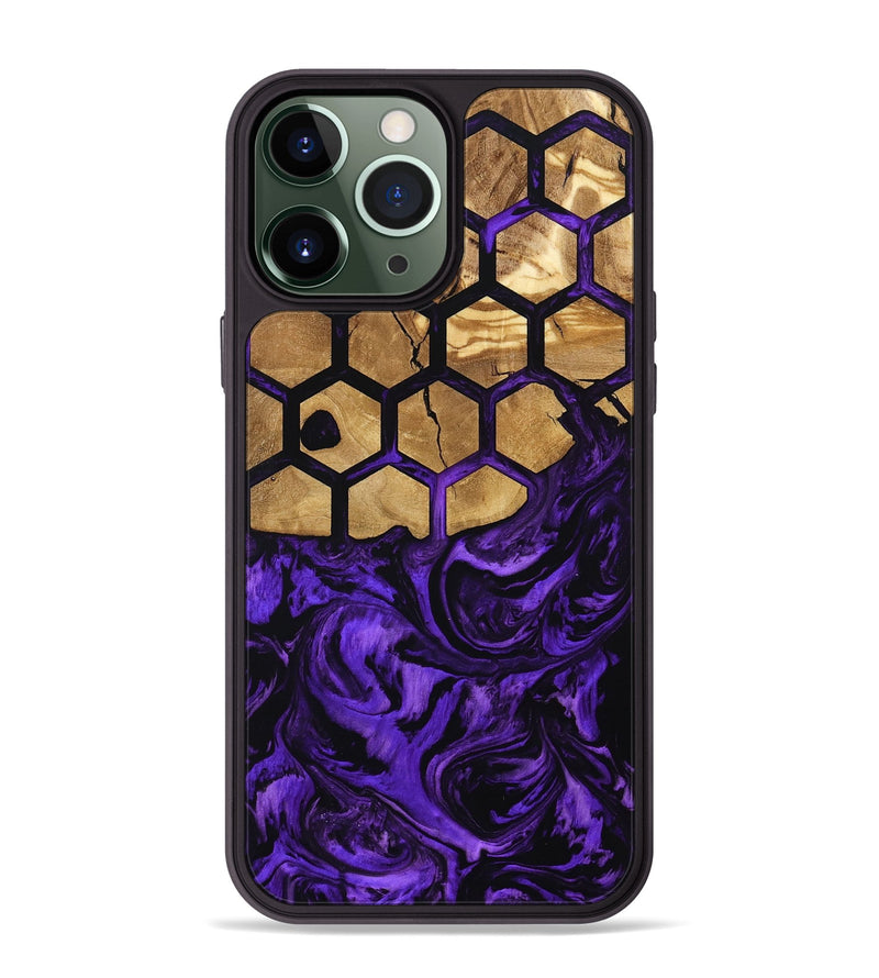 iPhone 13 Pro Max Wood Phone Case - Brinley (Pattern, 799852)