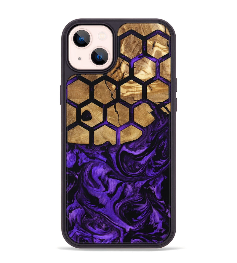 iPhone 14 Plus Wood Phone Case - Brinley (Pattern, 799852)