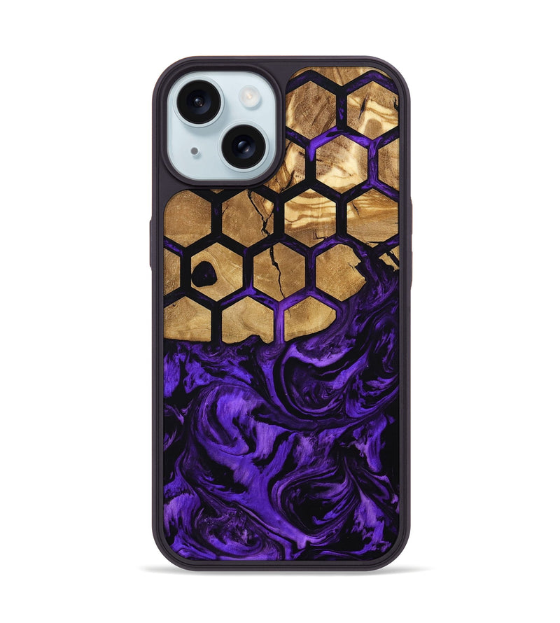 iPhone 15 Wood Phone Case - Brinley (Pattern, 799852)