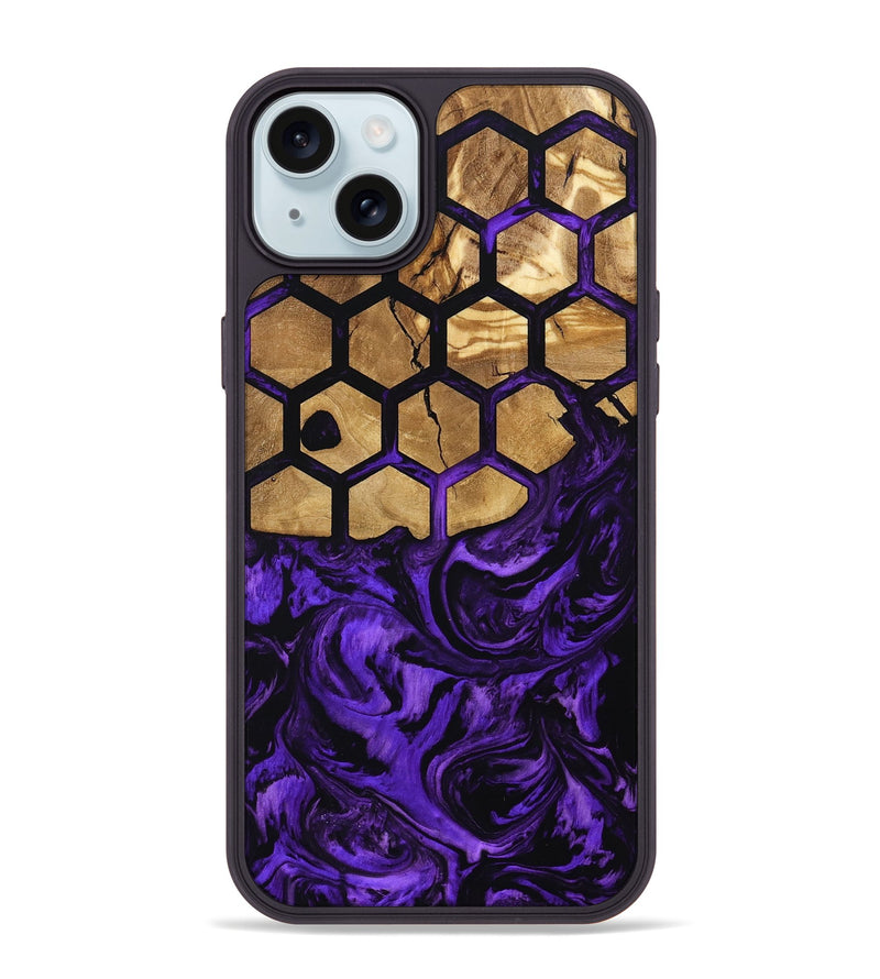 iPhone 15 Plus Wood Phone Case - Brinley (Pattern, 799852)
