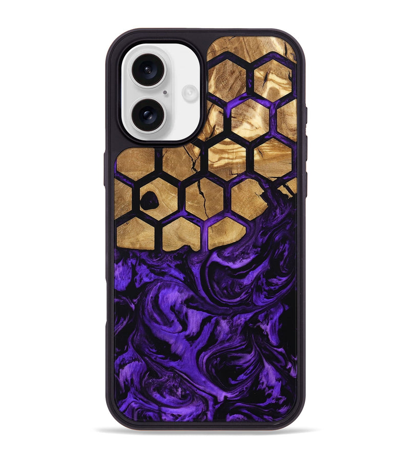 iPhone 16 Plus Wood Phone Case - Brinley (Pattern, 799852)
