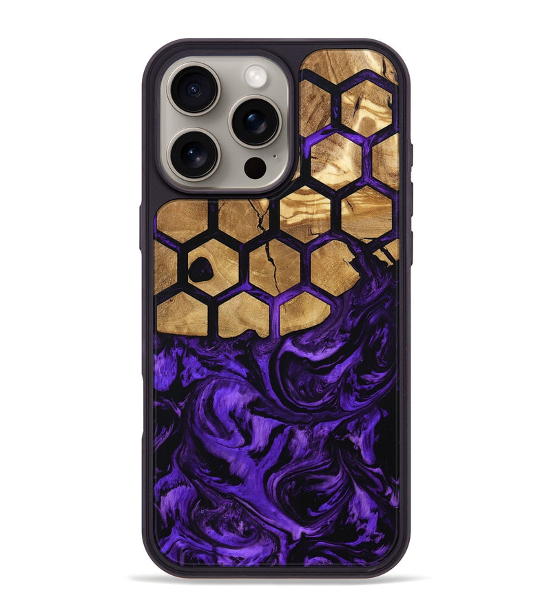 iPhone 16 Pro Max Wood Phone Case - Brinley (Pattern, 799852)