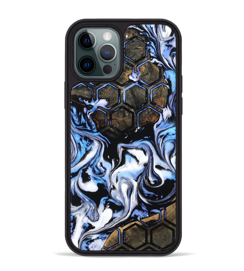 iPhone 12 Pro Max Wood Phone Case - Isai (Pattern, 799853)
