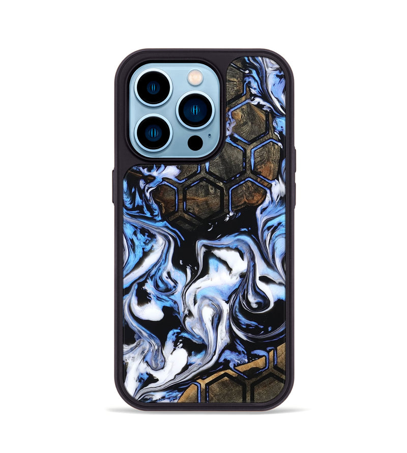 iPhone 14 Pro Wood Phone Case - Isai (Pattern, 799853)