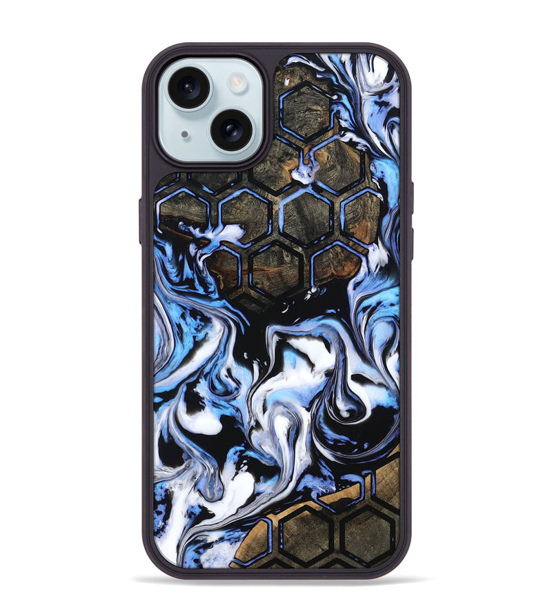 iPhone 15 Plus Wood Phone Case - Isai (Pattern, 799853)