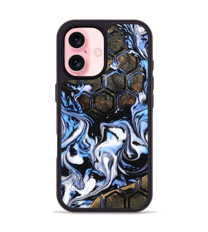 iPhone 16 Wood Phone Case - Isai (Pattern, 799853)