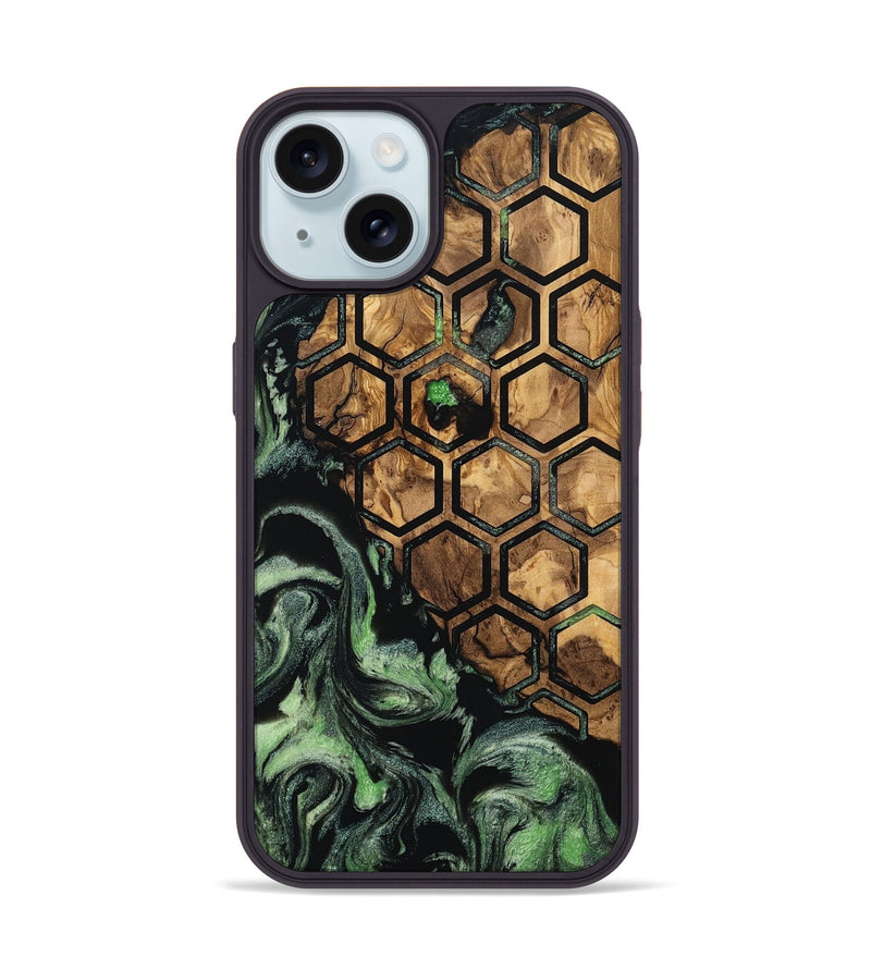 iPhone 15 Wood Phone Case - Deacon (Pattern, 799854)