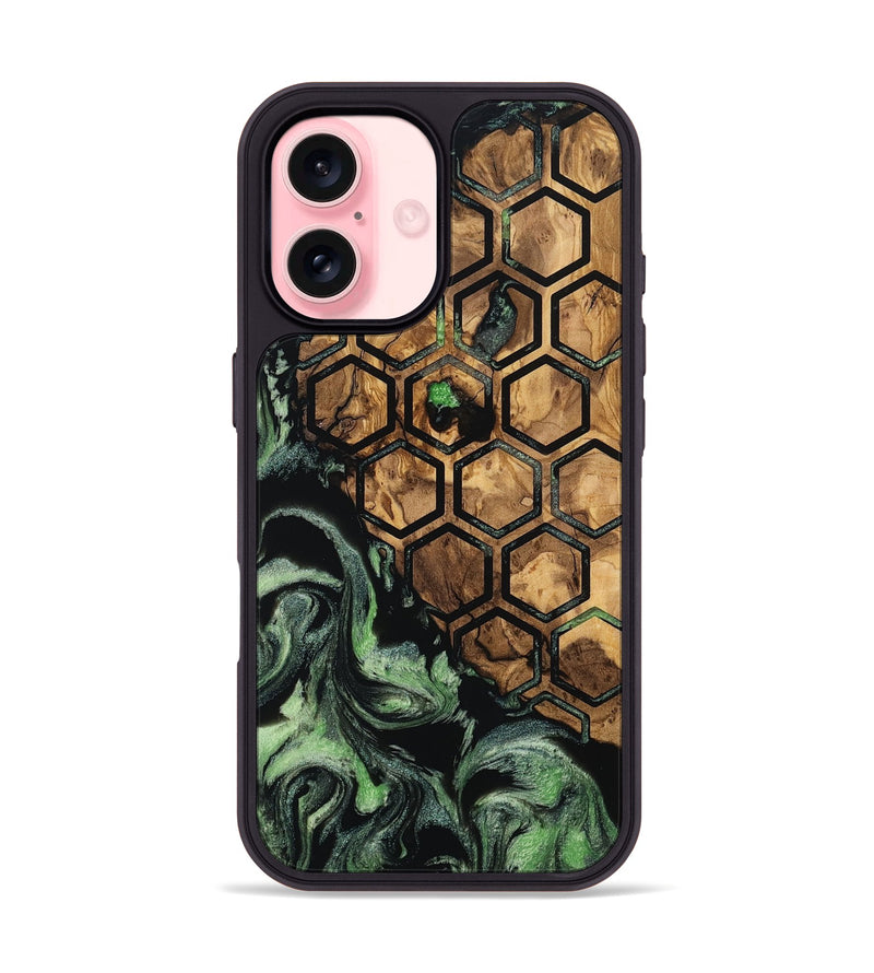 iPhone 16 Wood Phone Case - Deacon (Pattern, 799854)