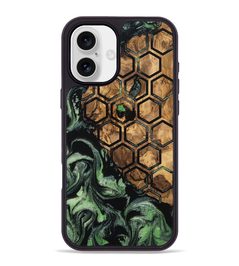 iPhone 16 Plus Wood Phone Case - Deacon (Pattern, 799854)