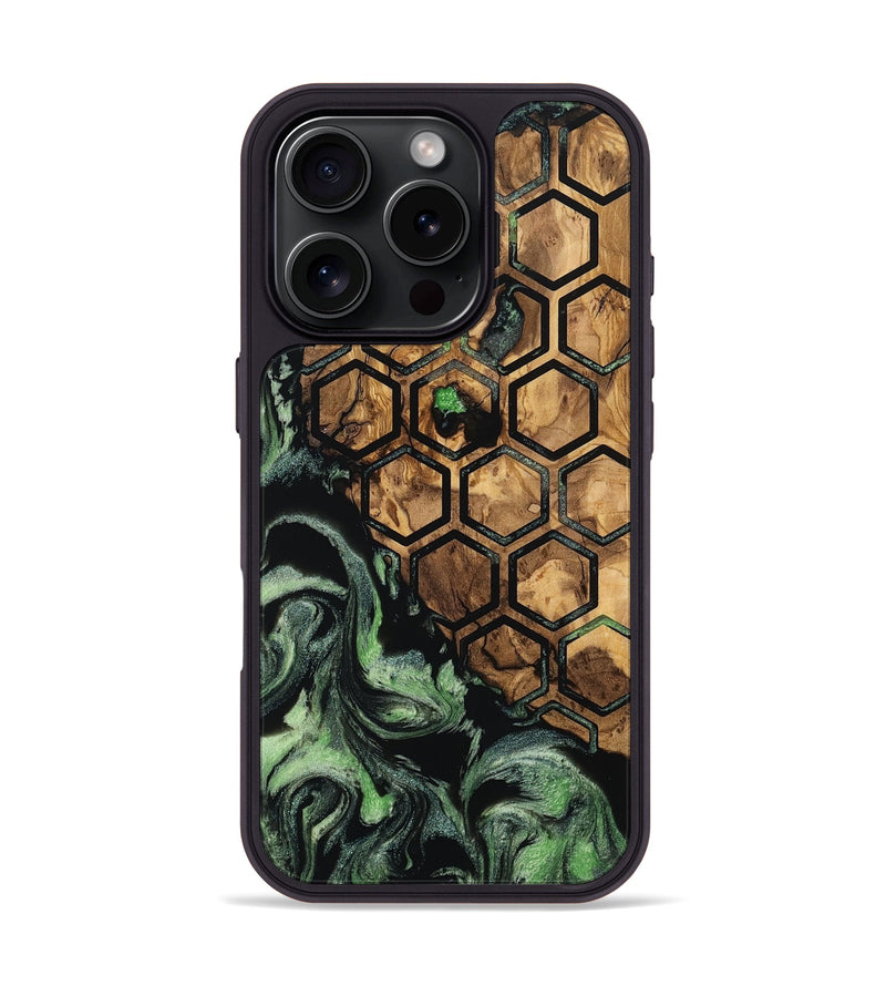 iPhone 16 Pro Wood Phone Case - Deacon (Pattern, 799854)