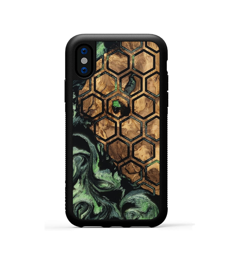 iPhone Xs Wood Phone Case - Deacon (Pattern, 799854)