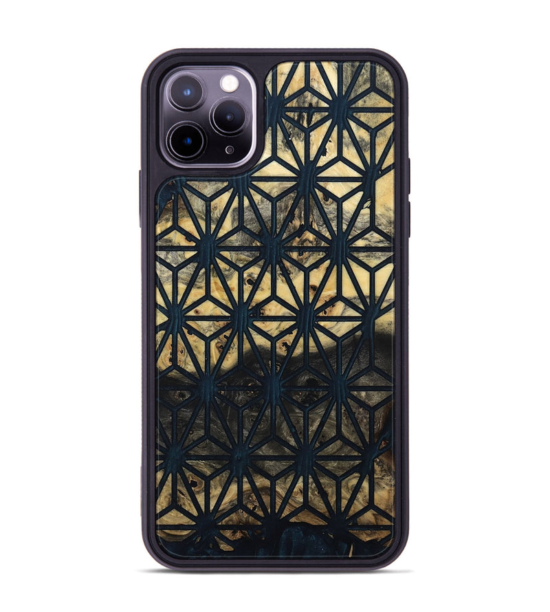 iPhone 11 Pro Max Wood Phone Case - Amir (Pattern, 799855)