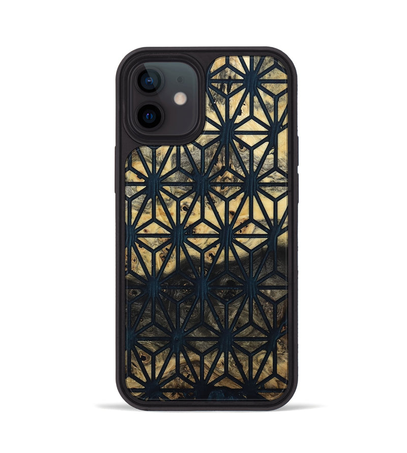iPhone 12 Wood Phone Case - Amir (Pattern, 799855)