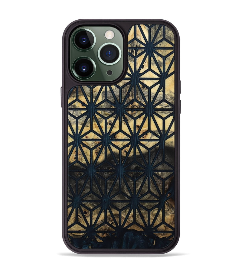 iPhone 13 Pro Max Wood Phone Case - Amir (Pattern, 799855)