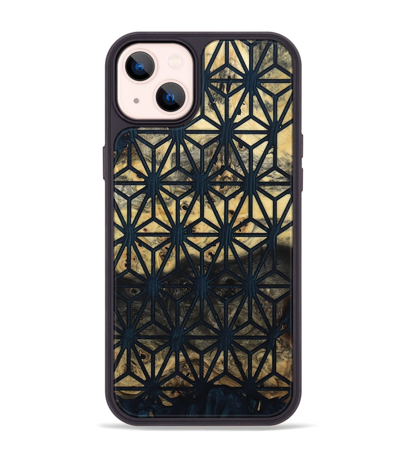 iPhone 14 Plus Wood Phone Case - Amir (Pattern, 799855)