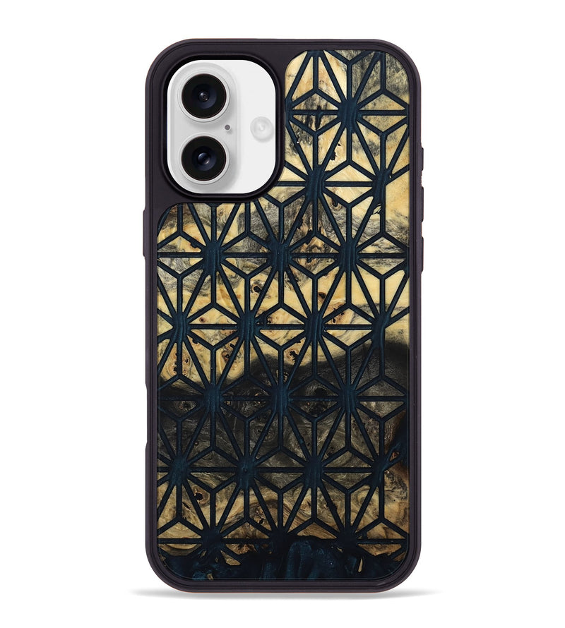 iPhone 16 Plus Wood Phone Case - Amir (Pattern, 799855)