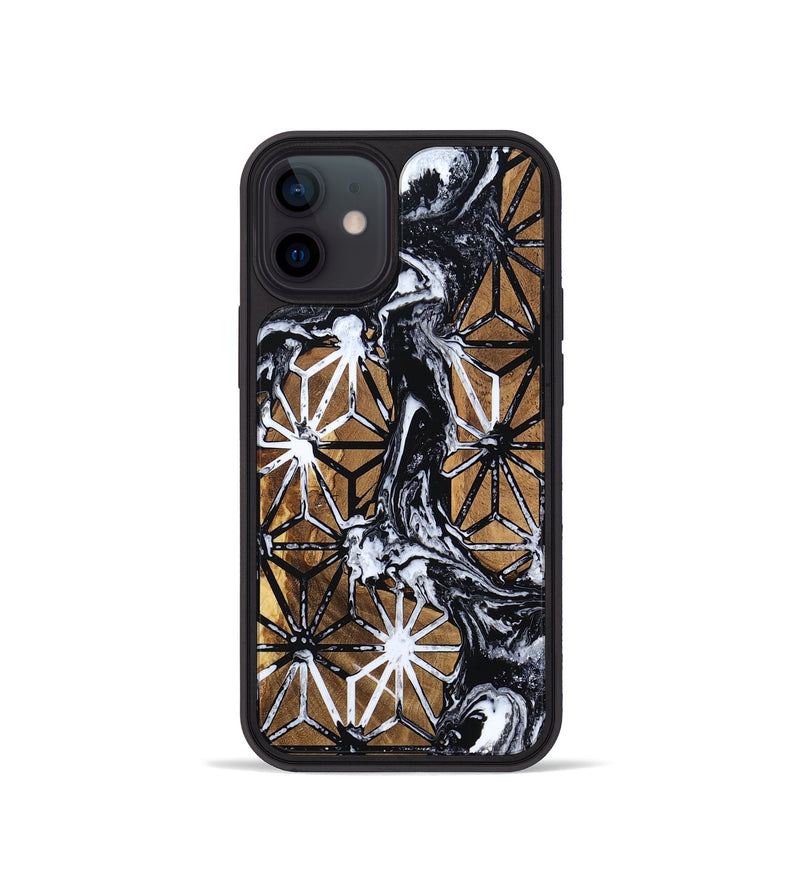 iPhone 12 mini Wood Phone Case - Emmitt (Pattern, 799856)