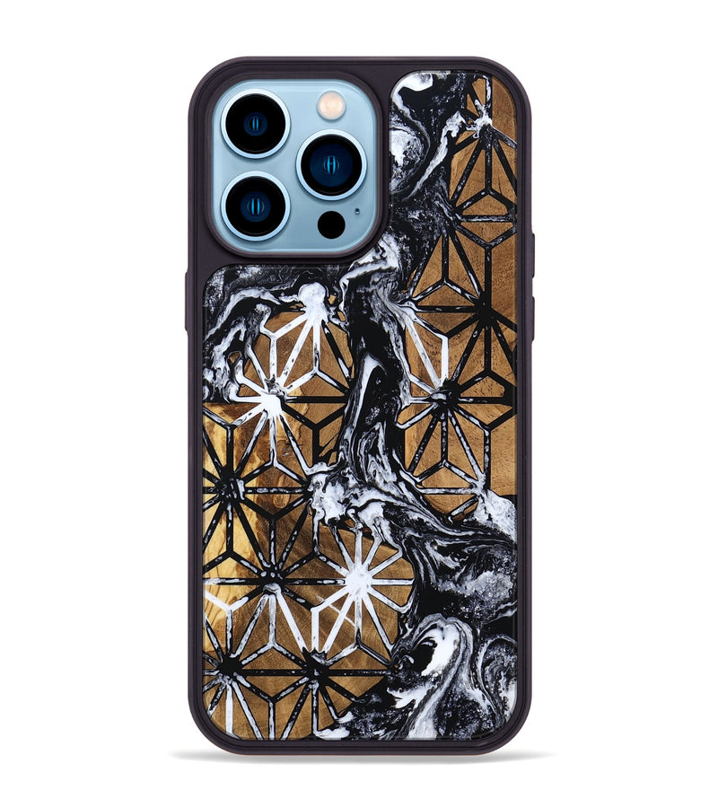 iPhone 14 Pro Max Wood Phone Case - Emmitt (Pattern, 799856)