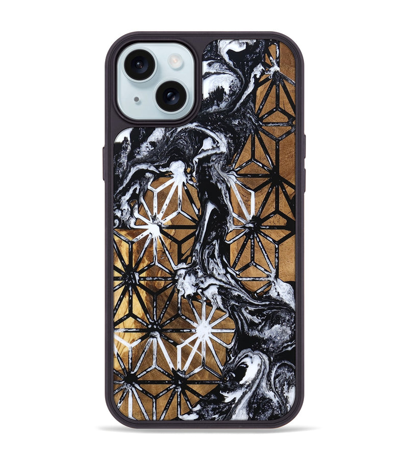 iPhone 15 Plus Wood Phone Case - Emmitt (Pattern, 799856)