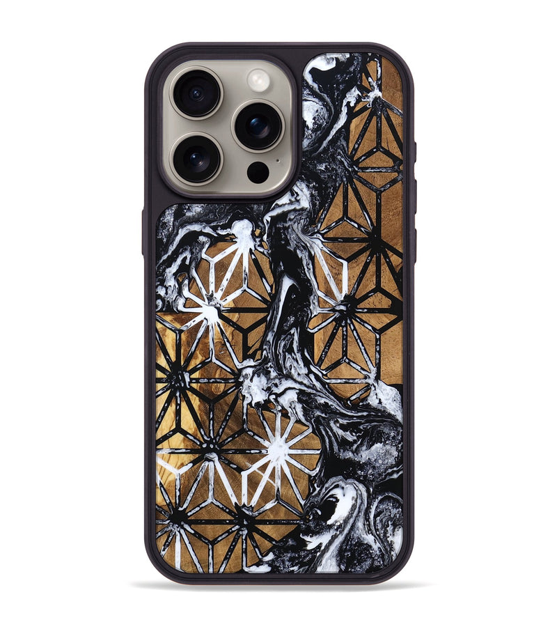 iPhone 15 Pro Max Wood Phone Case - Emmitt (Pattern, 799856)