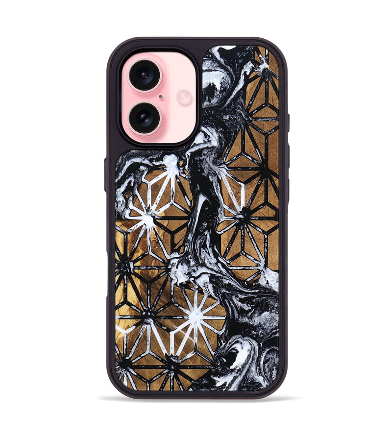 iPhone 16 Wood Phone Case - Emmitt (Pattern, 799856)