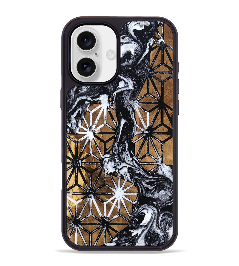 iPhone 16 Plus Wood Phone Case - Emmitt (Pattern, 799856)
