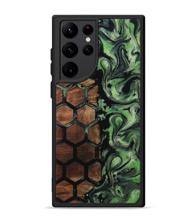 Galaxy S22 Ultra Wood Phone Case - Bret (Pattern, 799857)