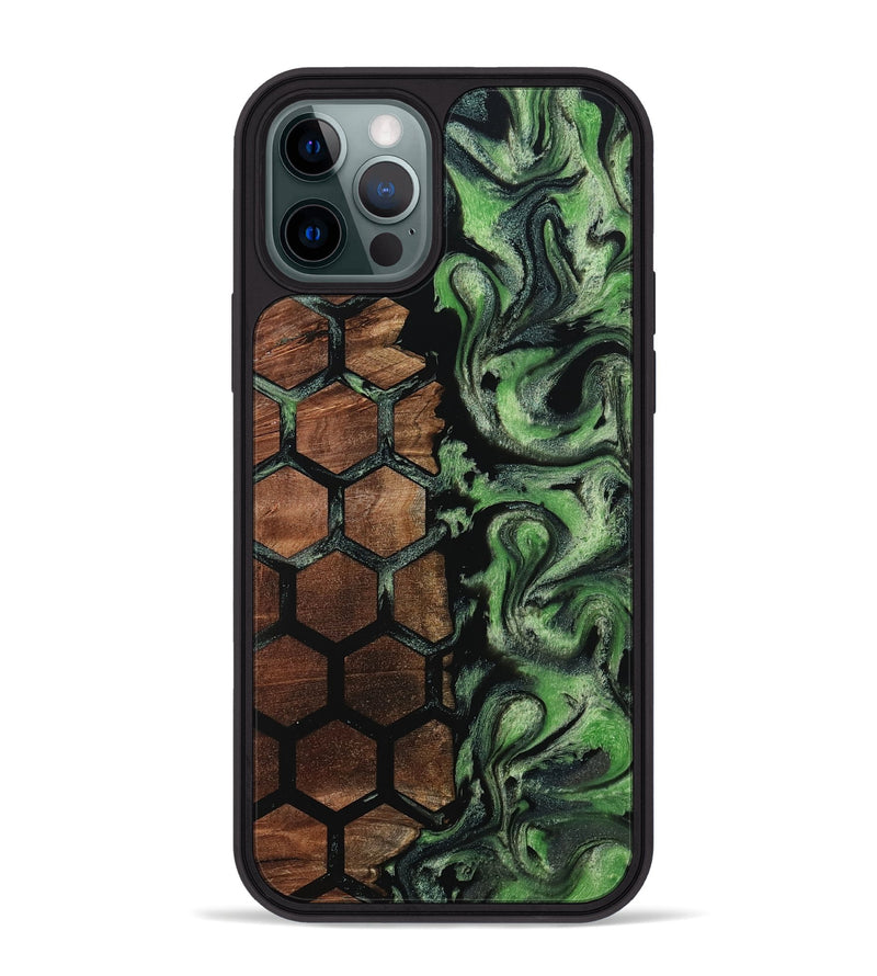 iPhone 12 Pro Max Wood Phone Case - Bret (Pattern, 799857)
