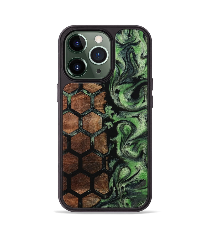 iPhone 13 Pro Wood Phone Case - Bret (Pattern, 799857)