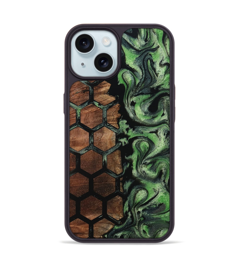 iPhone 15 Wood Phone Case - Bret (Pattern, 799857)