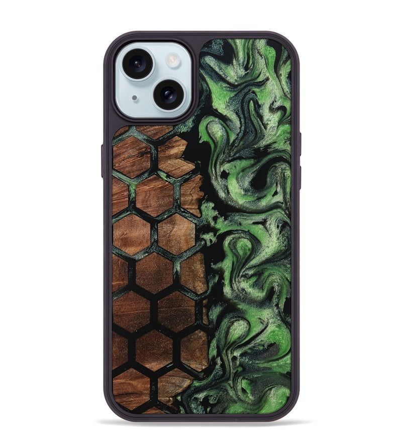 iPhone 15 Plus Wood Phone Case - Bret (Pattern, 799857)
