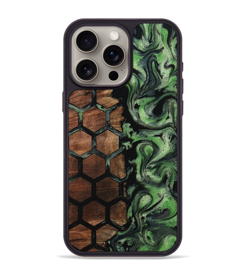 iPhone 15 Pro Max Wood Phone Case - Bret (Pattern, 799857)