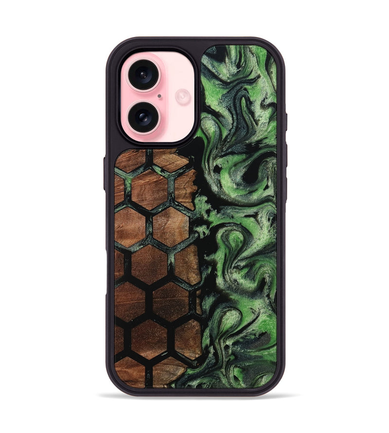 iPhone 16 Wood Phone Case - Bret (Pattern, 799857)