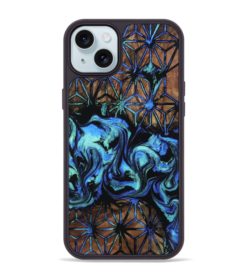 iPhone 15 Plus Wood Phone Case - Ayana (Pattern, 799858)