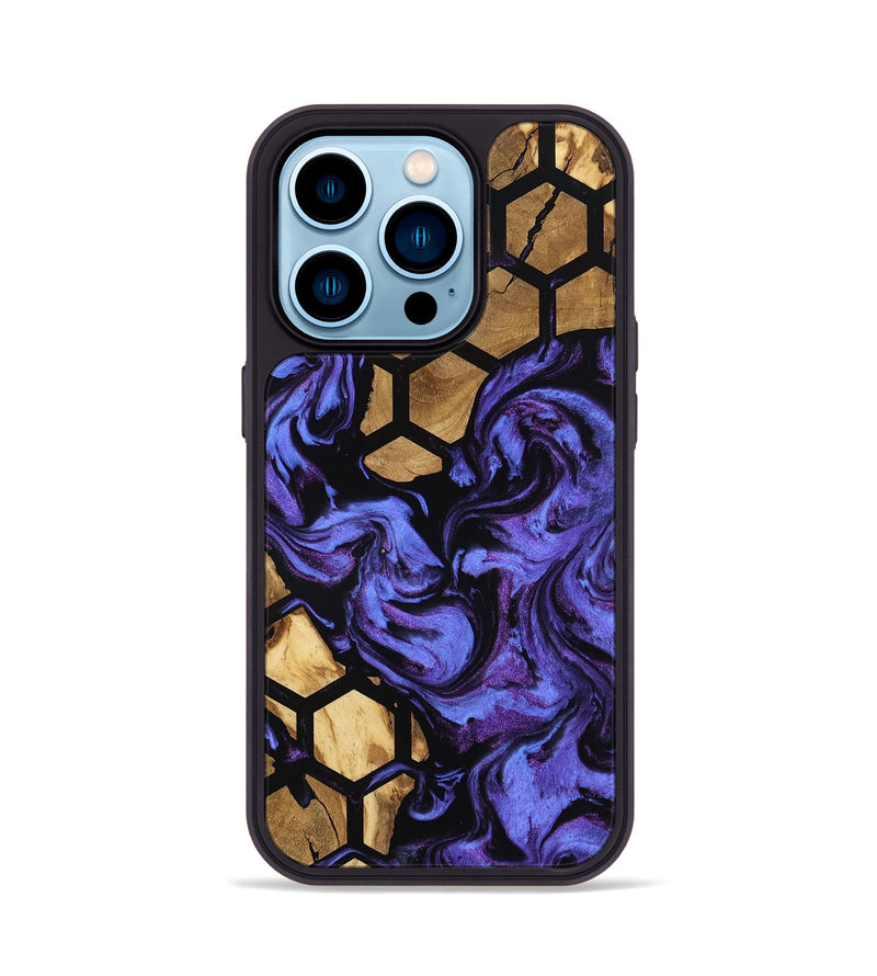 iPhone 14 Pro Wood Phone Case - Paige (Pattern, 799859)