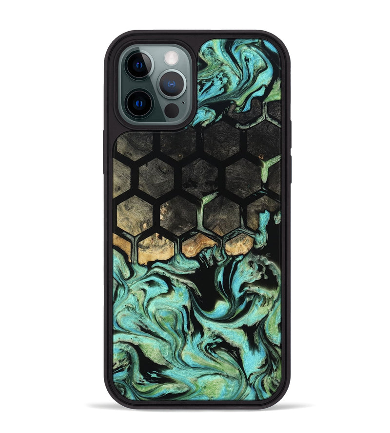 iPhone 12 Pro Max Wood Phone Case - Noemi (Pattern, 799860)