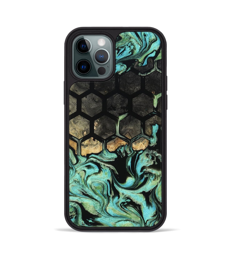 iPhone 12 Pro Wood Phone Case - Noemi (Pattern, 799860)