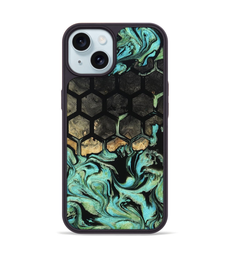 iPhone 15 Wood Phone Case - Noemi (Pattern, 799860)