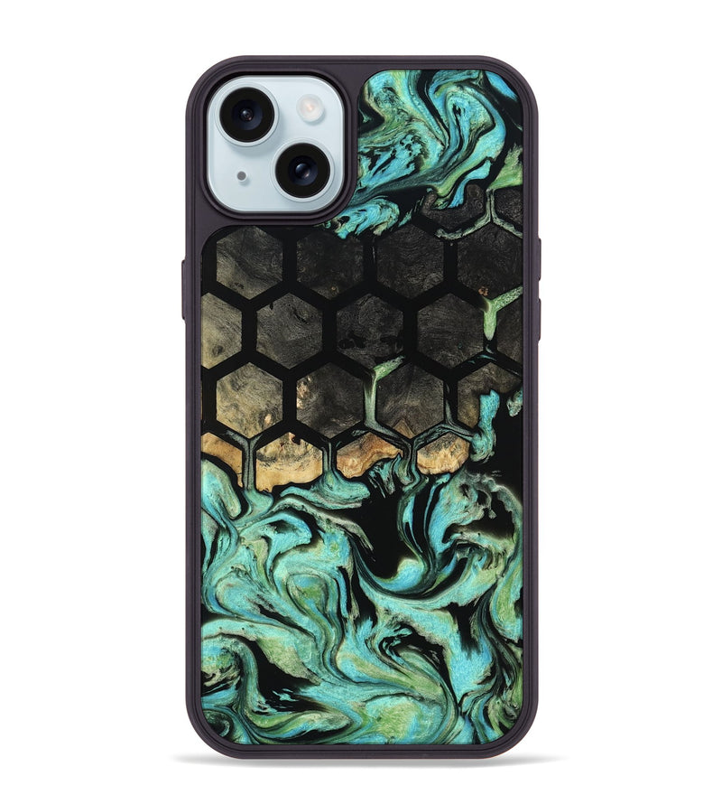 iPhone 15 Plus Wood Phone Case - Noemi (Pattern, 799860)