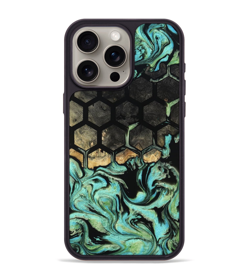iPhone 15 Pro Max Wood Phone Case - Noemi (Pattern, 799860)