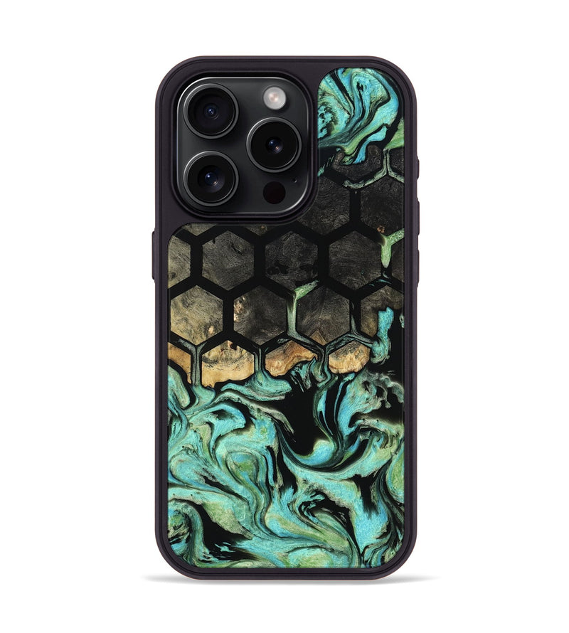 iPhone 15 Pro Wood Phone Case - Noemi (Pattern, 799860)