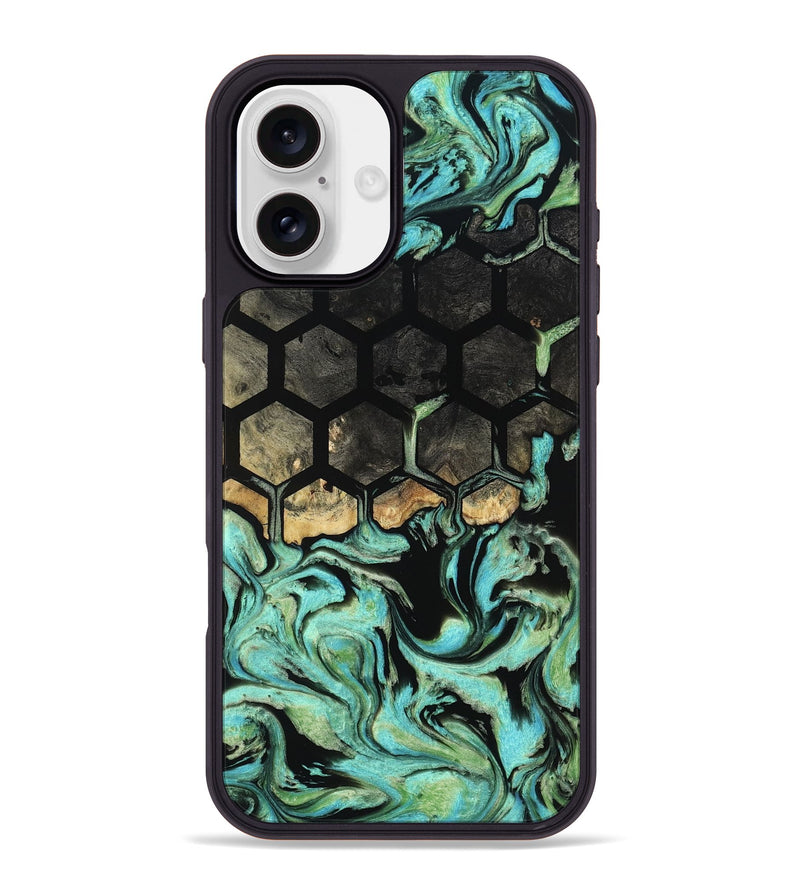 iPhone 16 Plus Wood Phone Case - Noemi (Pattern, 799860)