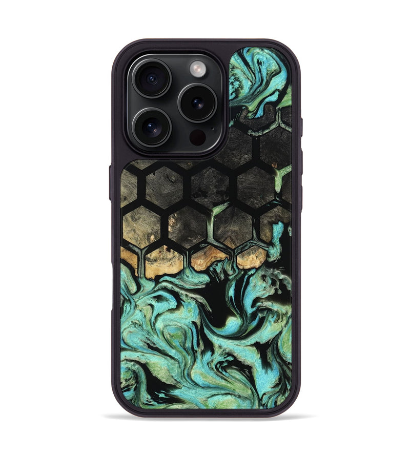 iPhone 16 Pro Wood Phone Case - Noemi (Pattern, 799860)