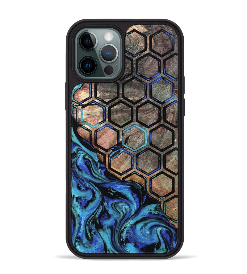 iPhone 12 Pro Max Wood Phone Case - Katlin (Pattern, 799861)