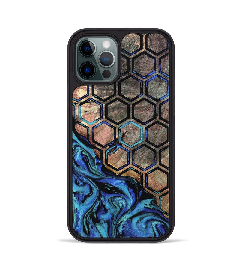 iPhone 12 Pro Wood Phone Case - Katlin (Pattern, 799861)