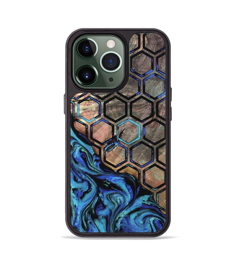 iPhone 13 Pro Wood Phone Case - Katlin (Pattern, 799861)