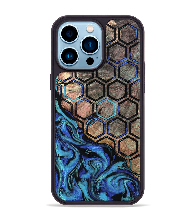 iPhone 14 Pro Max Wood Phone Case - Katlin (Pattern, 799861)