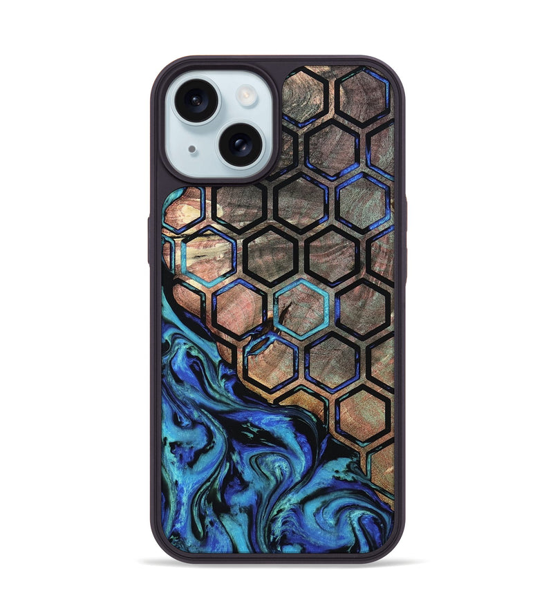 iPhone 15 Wood Phone Case - Katlin (Pattern, 799861)