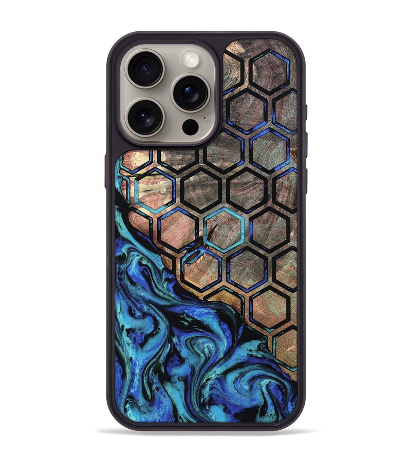 iPhone 15 Pro Max Wood Phone Case - Katlin (Pattern, 799861)