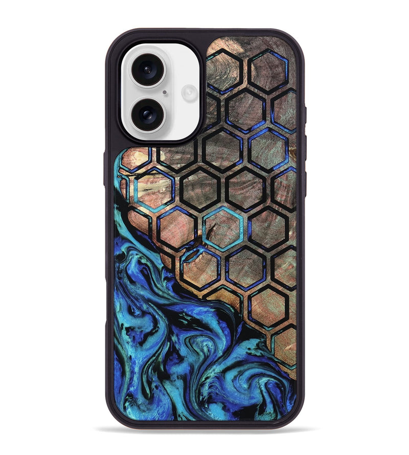 iPhone 16 Plus Wood Phone Case - Katlin (Pattern, 799861)